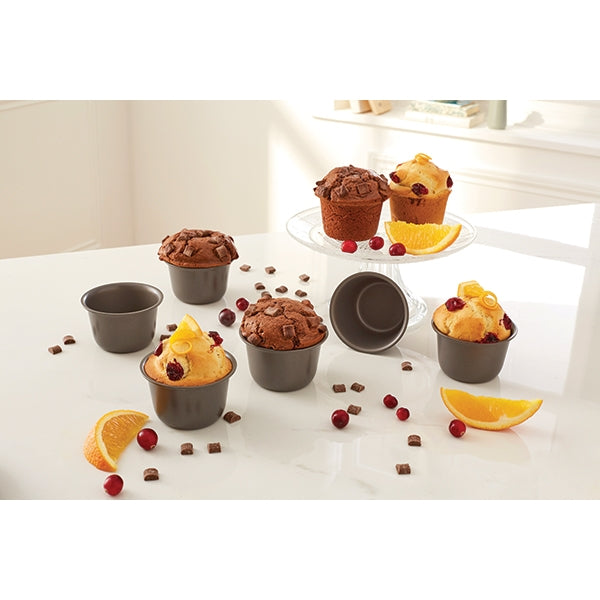 10 Moules à Cupcakes et Muffins en Silicone 