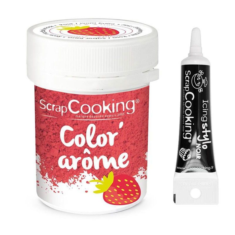 ScrapCooking - Stylo de Glaçage Alimentaire Pâtisserie 26 g