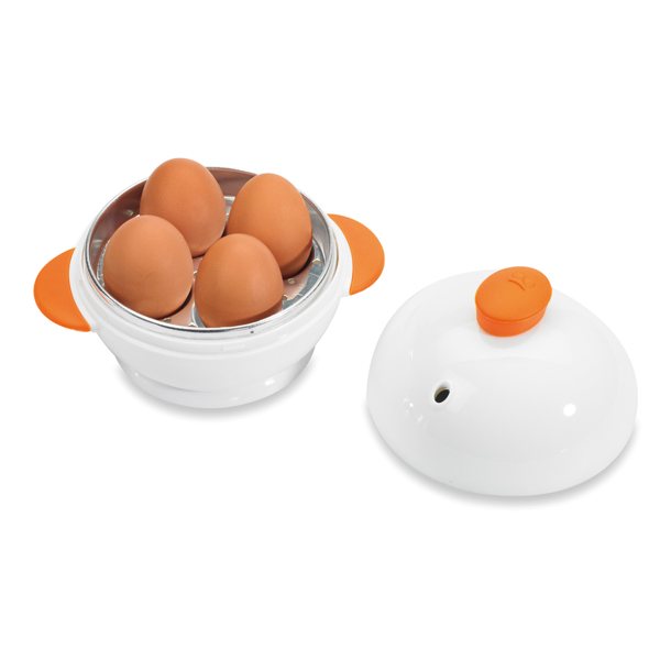 3 X Eggies - 18 moules cuit oeuf micro-onde bain-marie - Vu à la