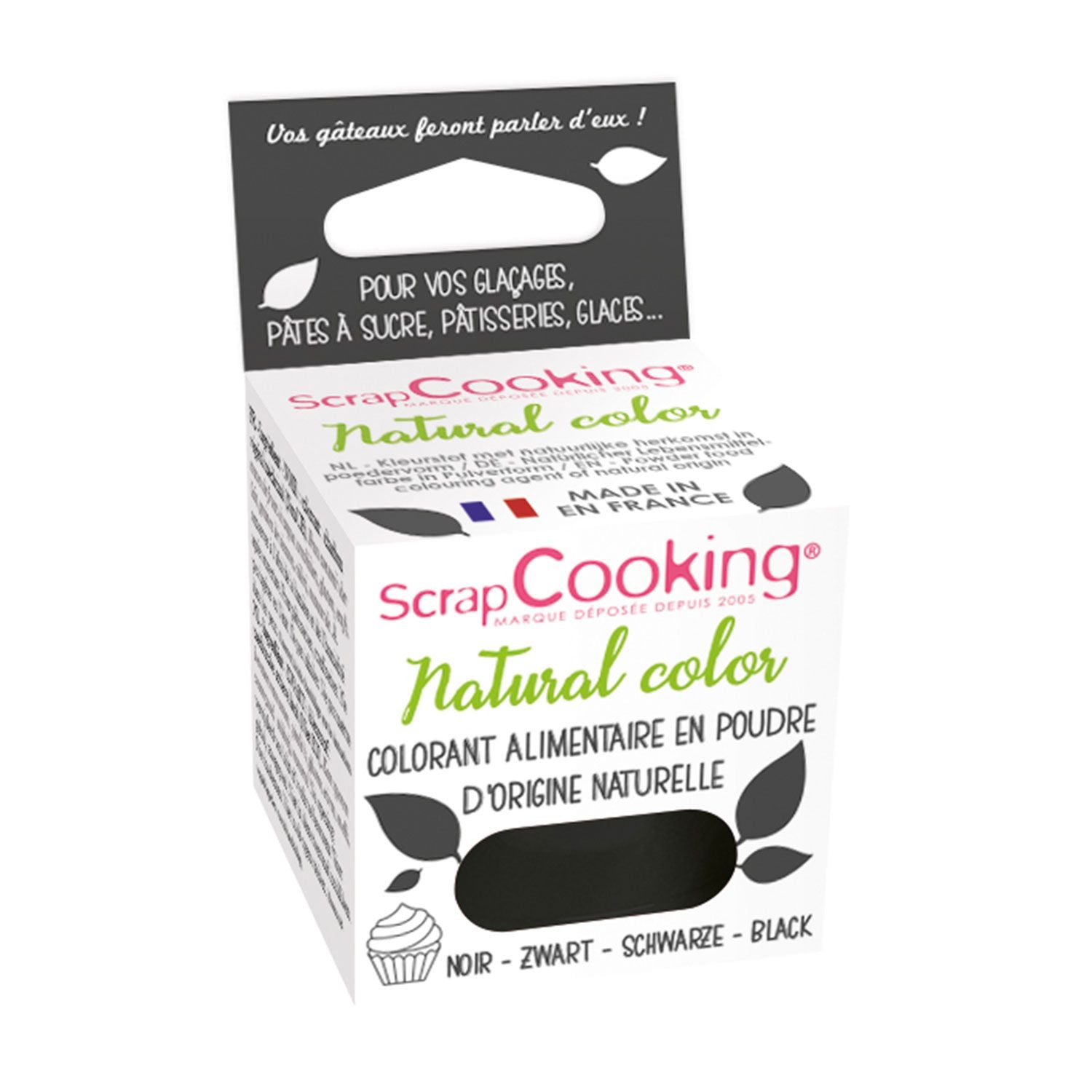 Colorant alimentaire (naturel) Jaune - Scrapcooking référence 4202