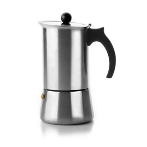 Cafetière italienne - Induction et tous feux - Alu et Inox