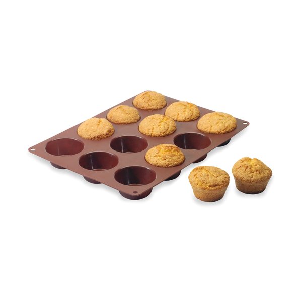 12 Pièces Moules À Cupcakes Moule Cupcake Silicone Moule Muffins En  Silicone Réutilisables Anti-Adhésif Moule À Pâtisserie Po[H5116]