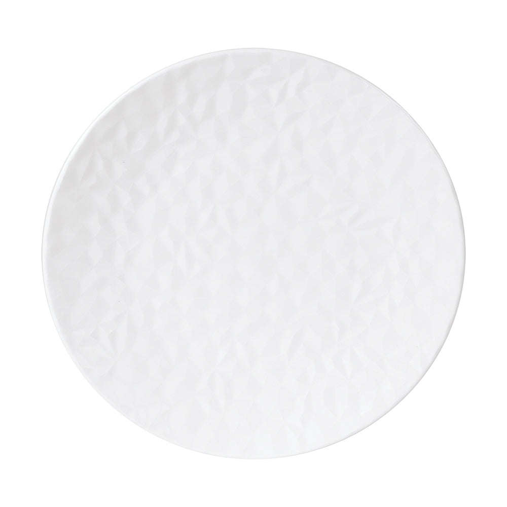 Assiette Plate Blanche - 22.5cm - lot de 25