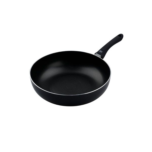 Betty Bossi Poêle à wok avec couvercle en verre, 32 cm