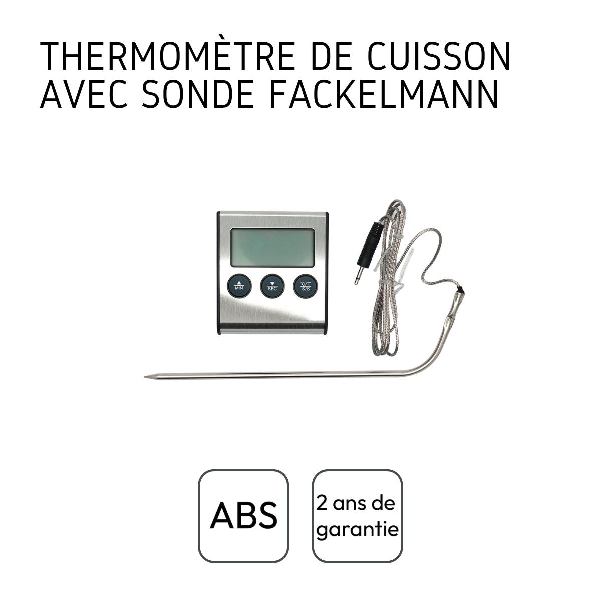 Thermomètre de cuisine digital stylo - -50°C à +300°C - Meilleur du Chef