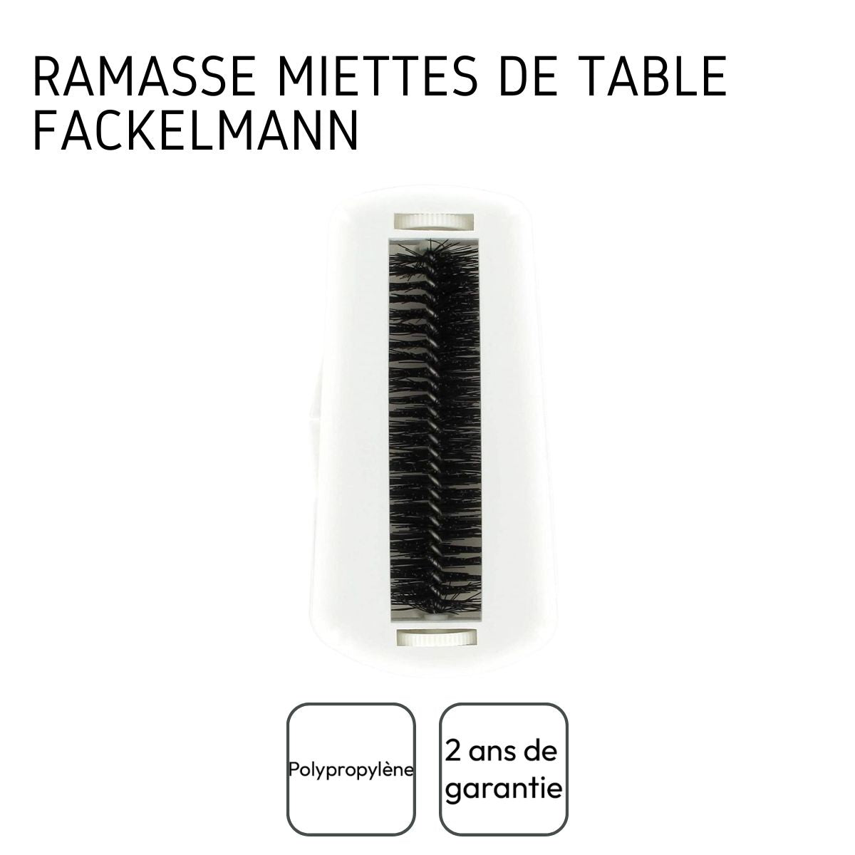 1€09 sur Ramasse miettes de table Fackelmann Tecno ref 0043650
