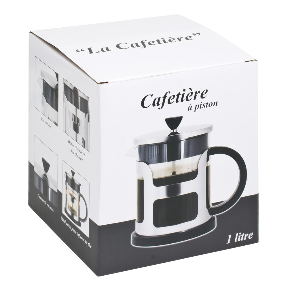 Machine à café, 350ml, 600ml, 1L, Presse à café en acier inoxydable,  cafetière pour