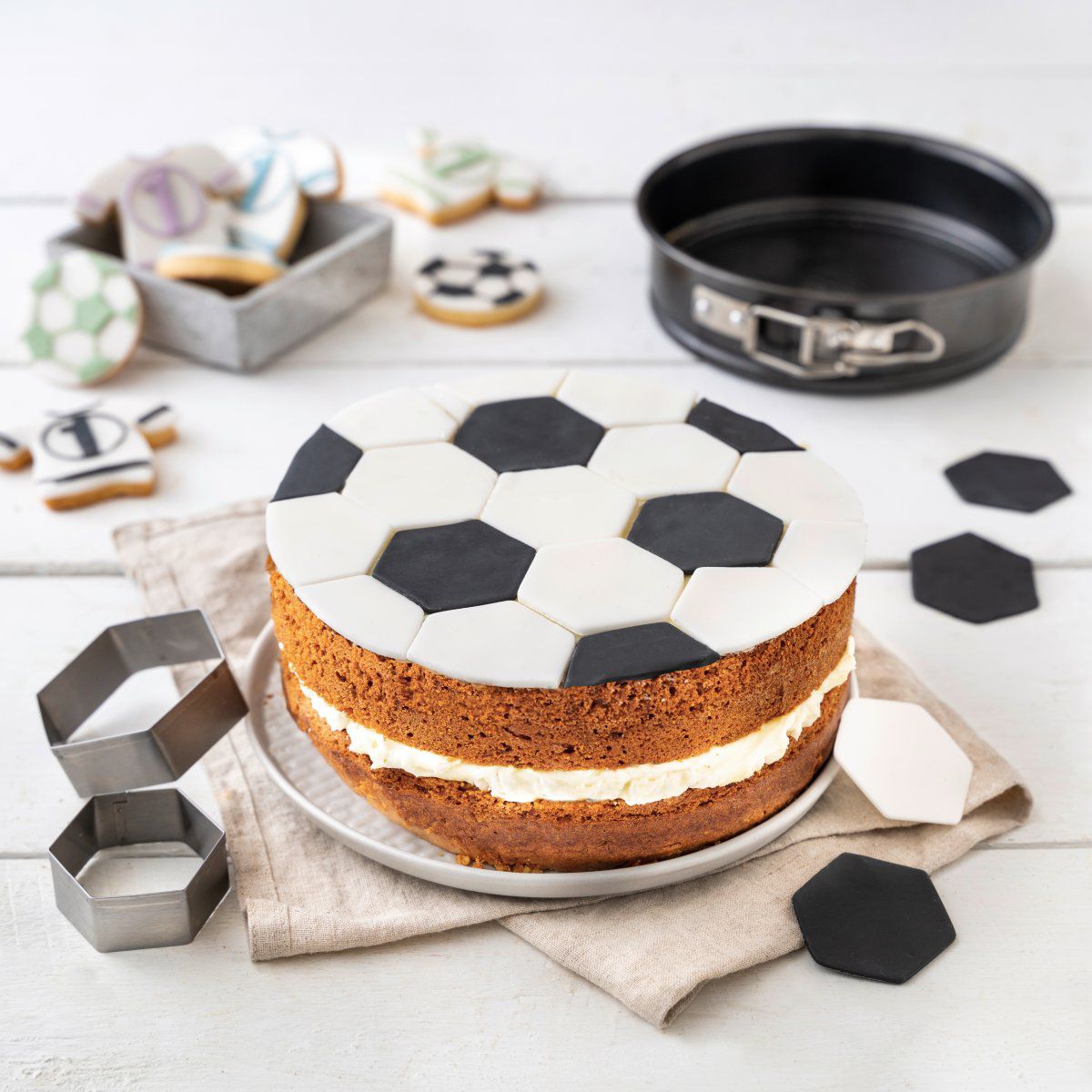 Lisseur gâteau à trois côtés pour cake design zenker sweet