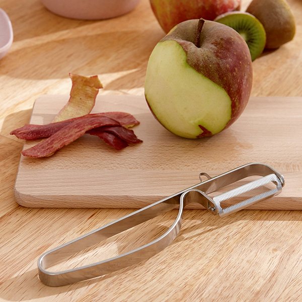 Éplucheur de légumes multifonction en acier inoxydable, Julienne Cutter  Slicer Grattoir de pommes de terre Éplucheur de fruits Éplucheur de fruits