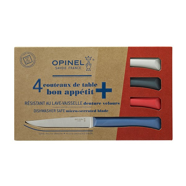 Économe Opinel lame inox micro-dentée 6cm - manche bois