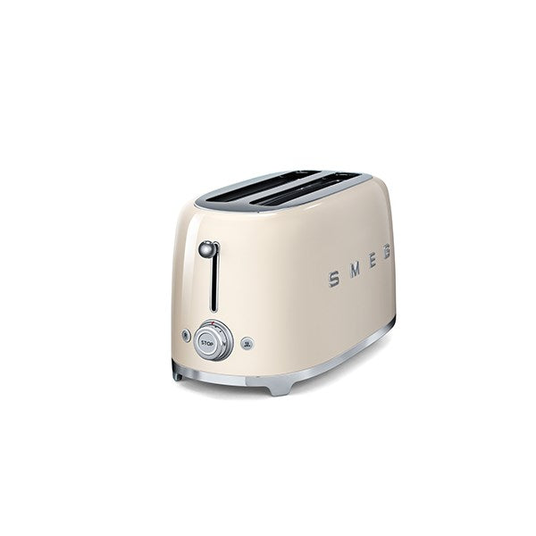 Toaster 4 fentes 4 tranches Vintage Années 50 Blanc - TSF03WHEU